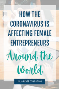 How the Coronavirus Is Affecting Female Entrepreneurs Around the World
