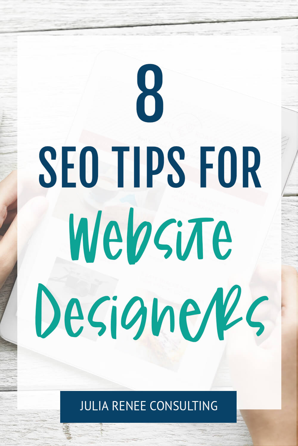 8 SEO Tips for Website Designers