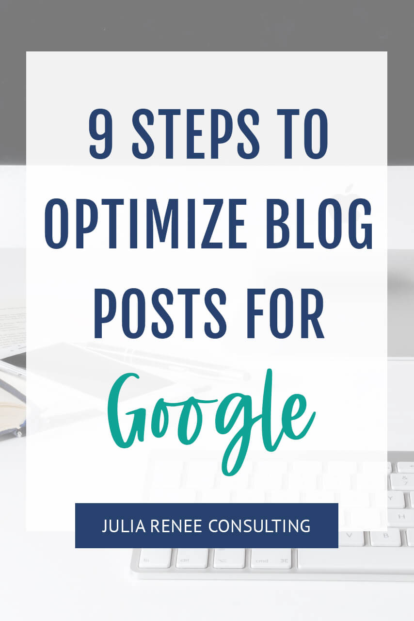 How to Optimize Blog Posts for SEO in 9 Steps